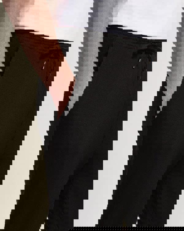 Larsson & Co Pique Interlock Turn Up Jogger