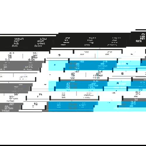 Baby size chart for Michael Phelps Stingray HP short sleeve kids wetsuit