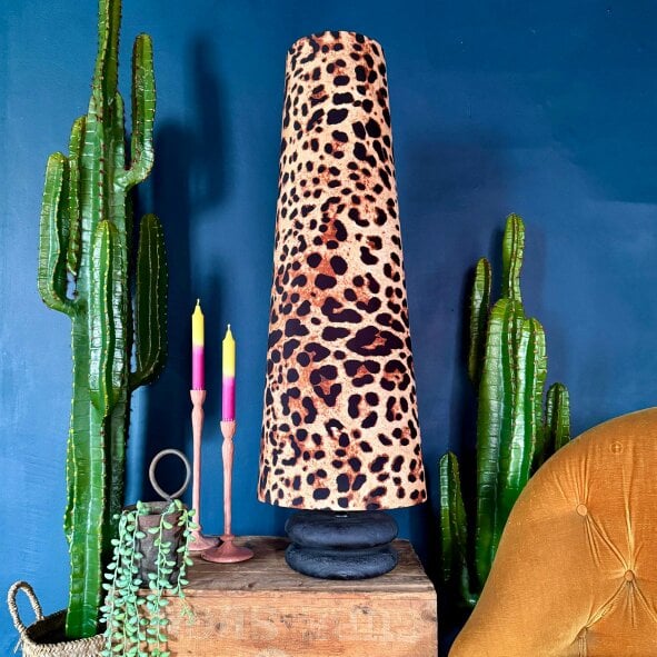 Love Frankie Balance Table Lamp In Ebony