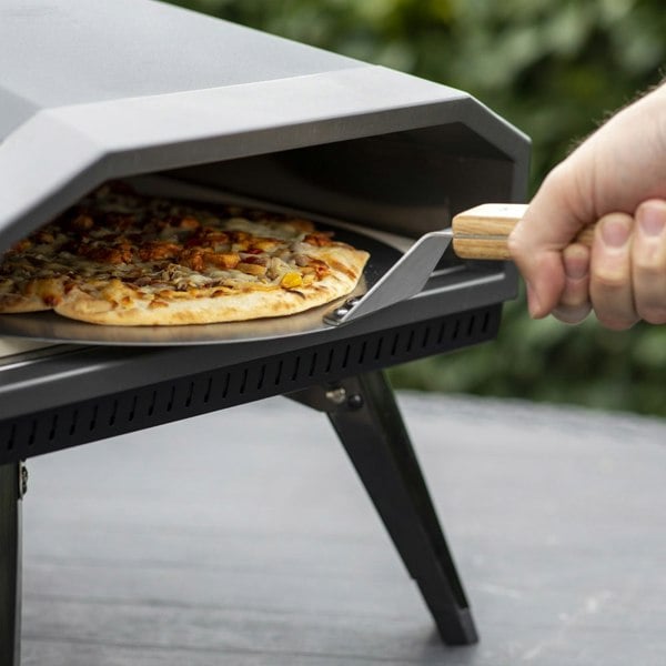 12" Portable Gas Pizza Oven & Regulator Set Includes Outdoor Cover & Peel Paddle - LoopsDirect