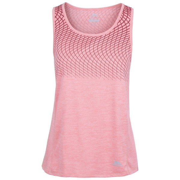 Trespass Women's Lopu TP75 Active Tank Top - Pink Shell