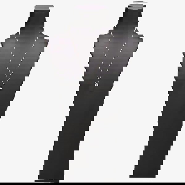 Starbright Silver 6.5mm Cushion-cut Cubic Zirconia Pendant E3858P-6.5x6.5M 3A