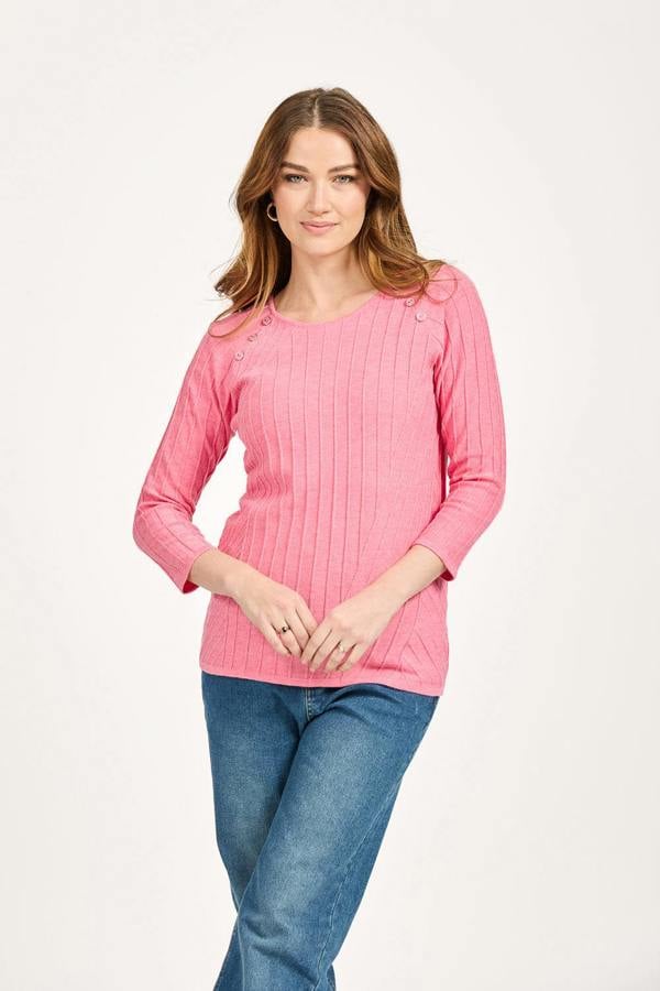 Mudflower All-Over Ribbed Jumper