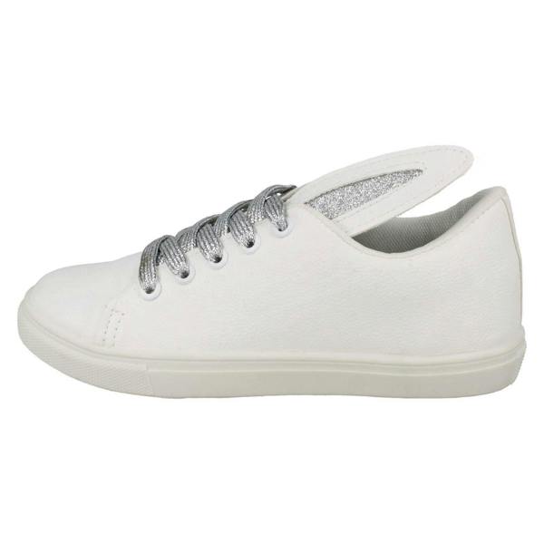 Spot On Girls Spot On Lace Up Bunny Ear Pumps