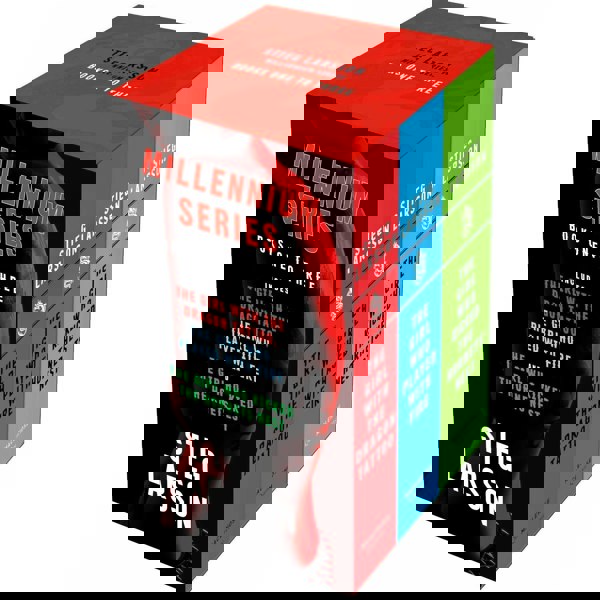 The Millennium Trilogy 3 Books Collection Box Set by Stieg Larsson
