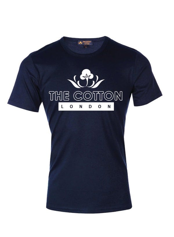 Supima Cotton TCL Brand Navy T-shirt