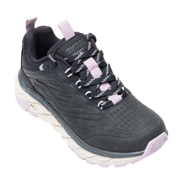 Regatta Womens Derino Low Walking Shoes - Ash/Powder Lilac