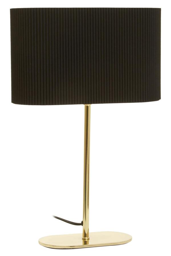 Interiors by Premier Lilian Shiny Brass Table Lamp