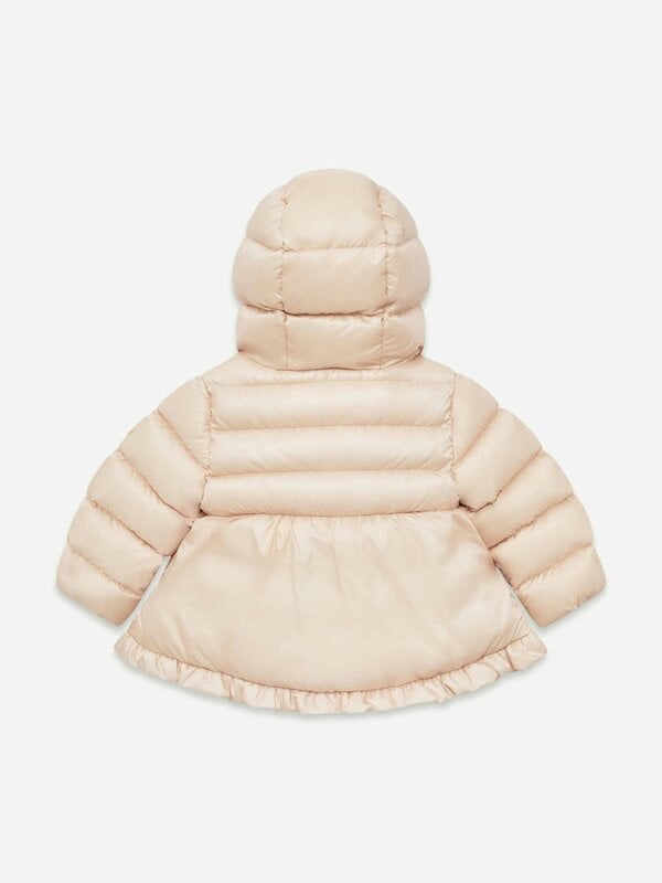 Moncler Enfant Baby Girls Down Padded Odile Jacket in Pink