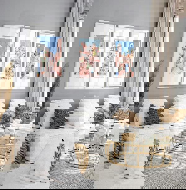 Home Decor Living Room Pictures | Set of 3 Beach Decor Wall art Prints