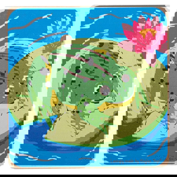 Bigjigs Toys Lifecycle Layer Puzzle - Frog