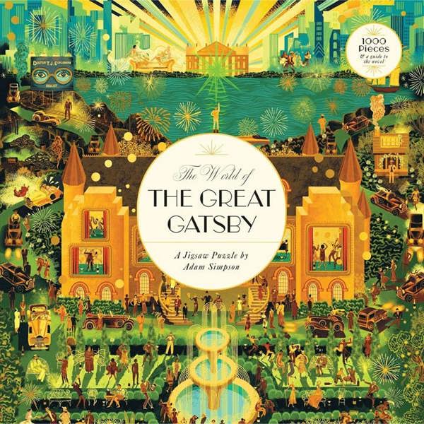 The World of Great Gatsby Jigsaw, Jigsaws & Puzzles, History & Literature, Gift