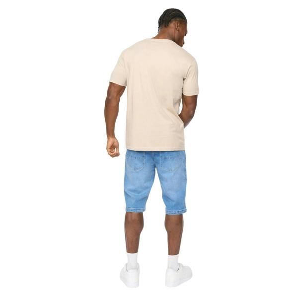 Crosshatch Mens Allmoore T-Shirt - Light Stone - 