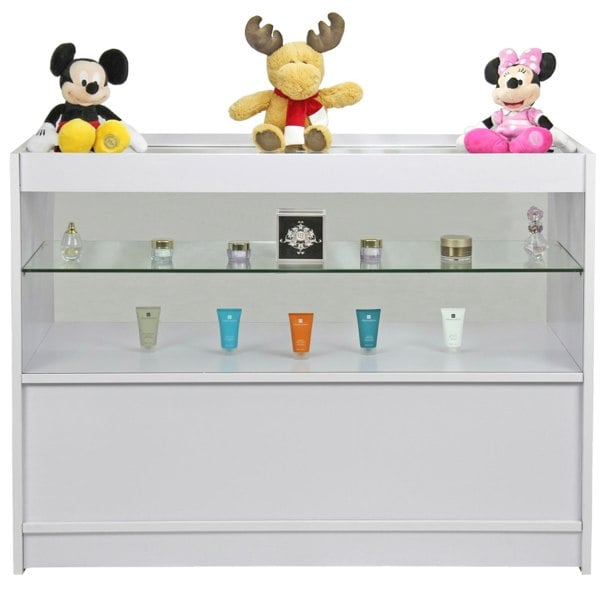 Monstershop Pegasus Brilliant White Shop Counter & Retail Display Set