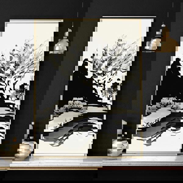 Large Living Room Pictures | Set of 3 wall art prints