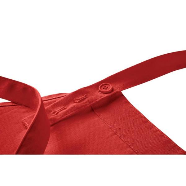 MidOcean Gamma Organic Cotton Bib Apron - Red - 