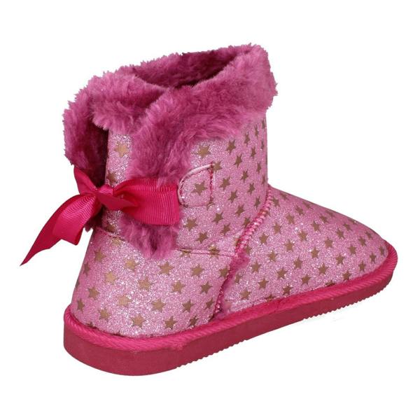 Spot On Girls Spot On Faux Fur Trim Ankle Boots