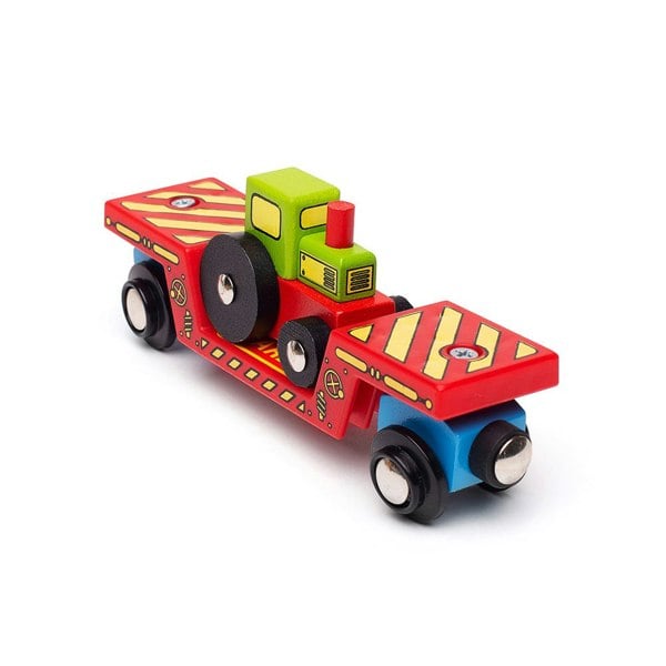 Bigjigs Rail Tractor Low Loader