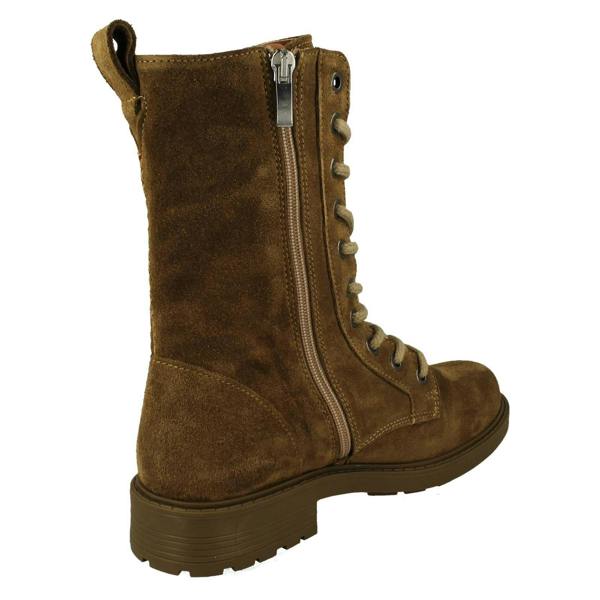 Clarks Ladies Clarks Lace Up Detailed Combat Style Boots Orinoco2 Style