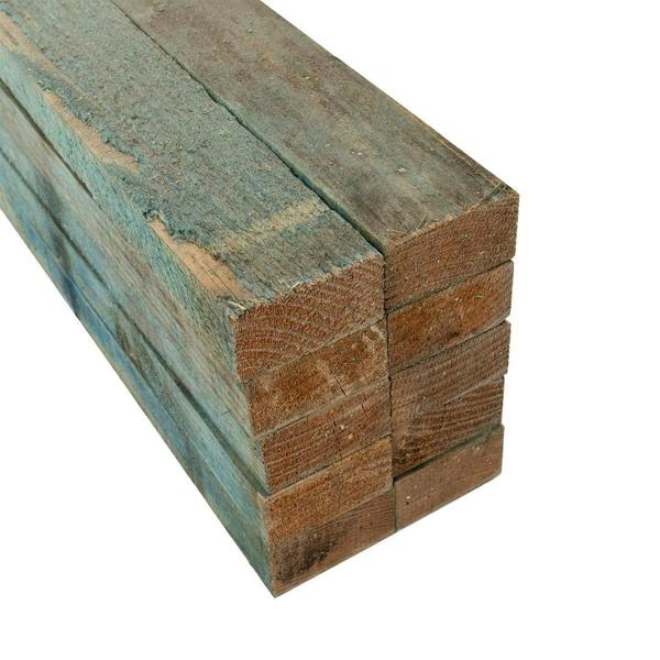 Snowdon Timber Reject Treated 2x1" Blue Batten (T) 25mm (W) 50mm (L) 1.8m - Pack of 10