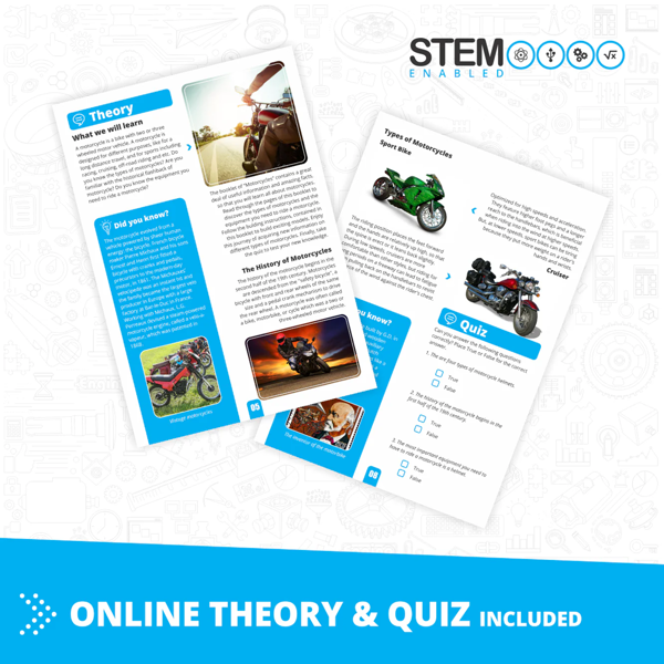 Engino Inventor Mechanics: Custom Bike with 5 bonus models