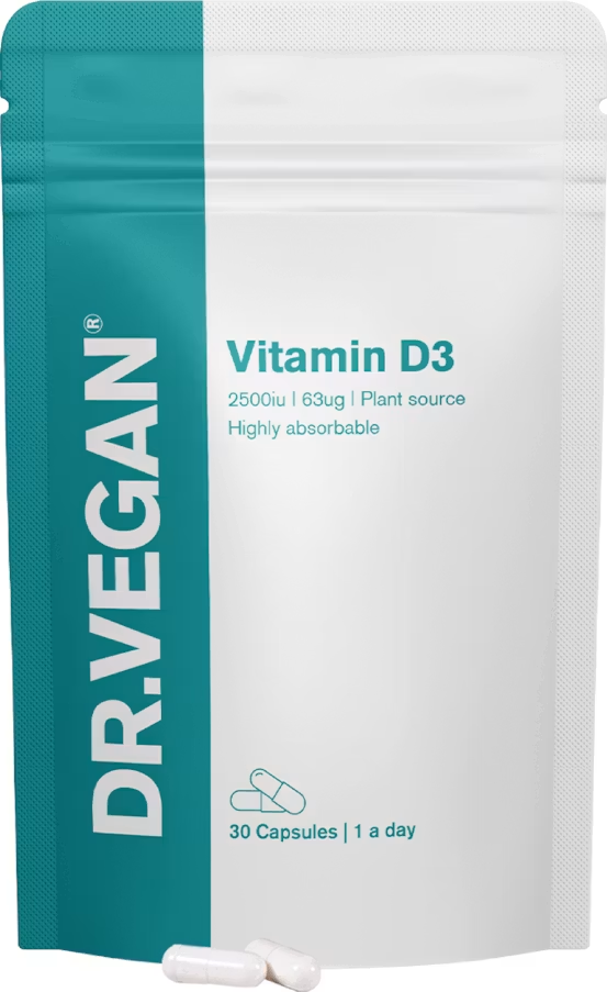 Dr. Vegan Vitamin D3 2500iu 30 caps