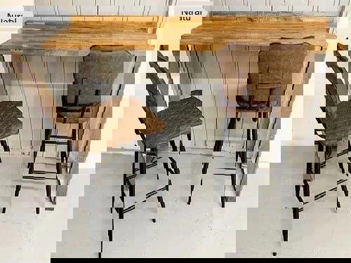 TRL Furniture Staved Oak Breakfast Bar