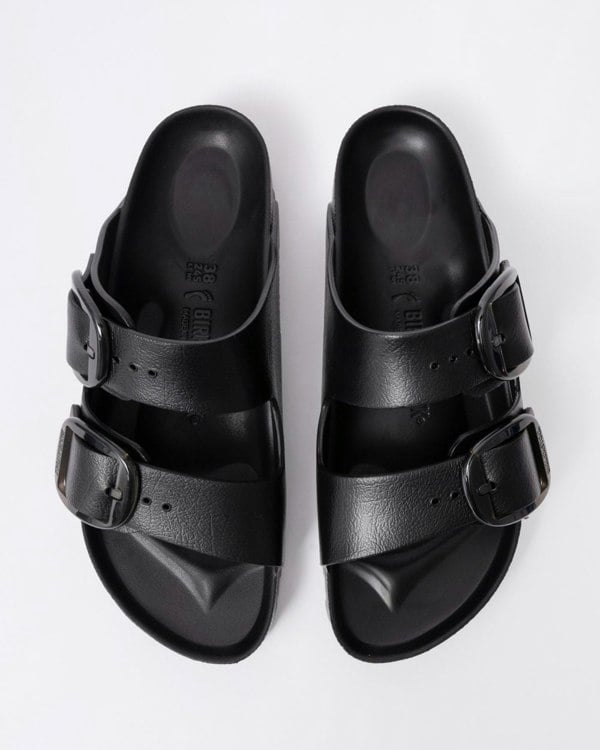 Birkenstock Arizona Big Buckle Womens EVA Sandals - Black