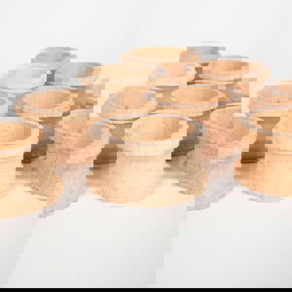 tickit Natural Wooden Napkin Rings