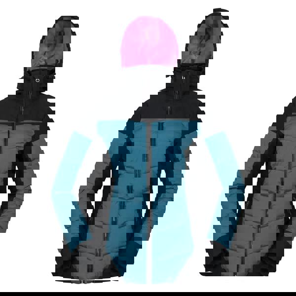 Mountain Warehouse Womens/Ladies Resort RECCO Padded Ski Jacket - Dark Green - 