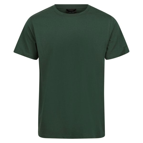 Regatta Mens Pro Cotton Soft Touch T-Shirt - Dark Green