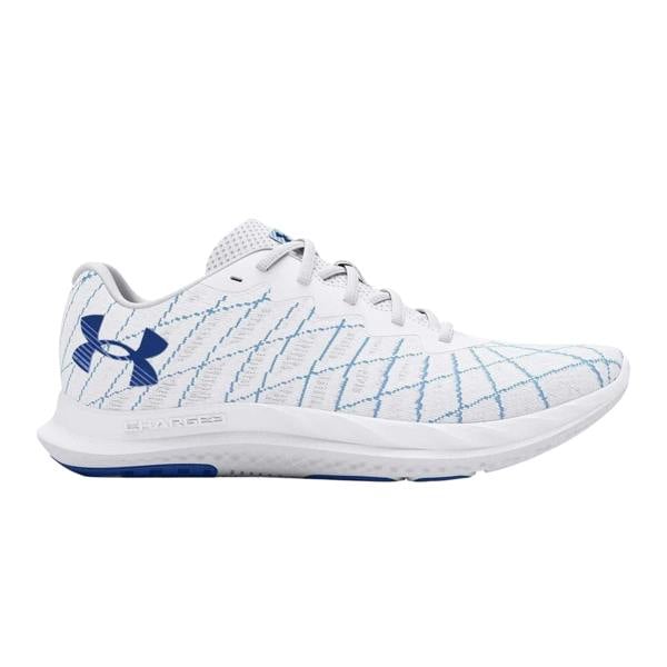 Under Armour Womens/Ladies Charged Breeze 2 Running Shoes - White - 