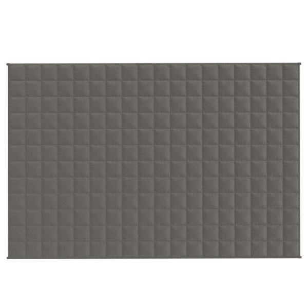 Berkfield Weighted Blanket Grey 122x183 cm 5 kg Fabric