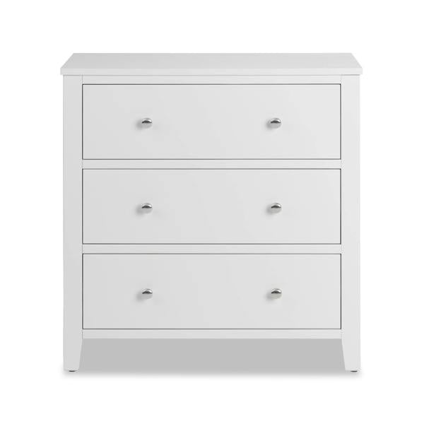 Statement Furniture Brooklyn Chest of Drawers 3 Drawer Bedroom Storage Assembled