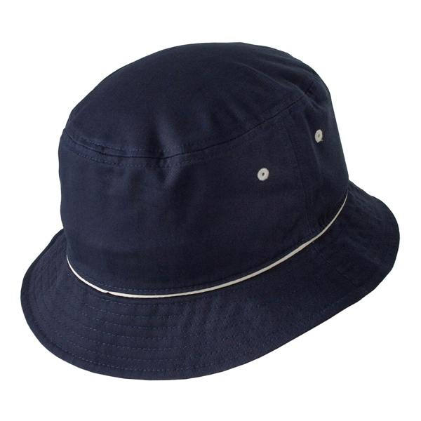Lyle & Scott Piped Bucket Hat Dark Navy