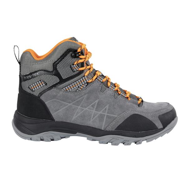 Trespass Mens Caelan Suede Walking Boots - Grey - 