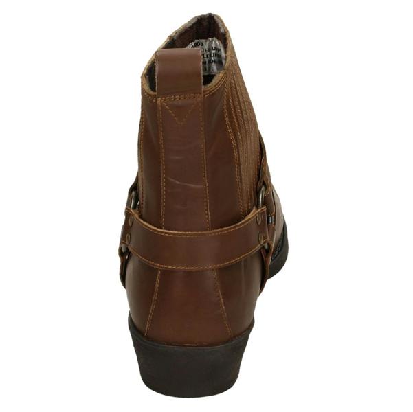 Maverick Mens Maverick Leather Ankle Cowboy Boots A3003