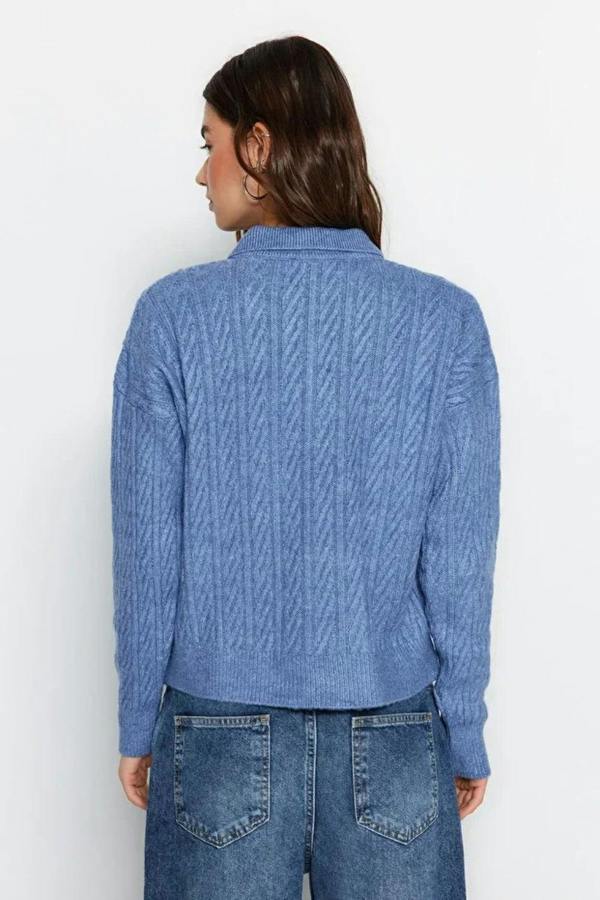 Hoxton Gal Oversized Soft-Textured Knit Sweater