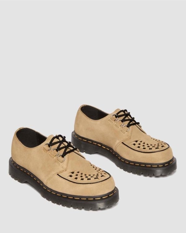 Dr. Martens Ramsey EH Suede Savannah Tan Shoes