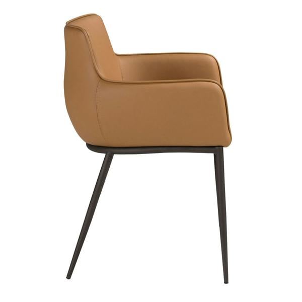 Angel Cerdá Brown Leatherette Chair 4177