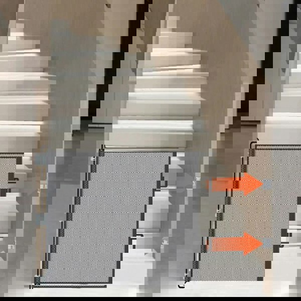 Havendro Retractable Pet Dog Gate Safety Guard Folding Baby Toddler Stair Gates Isolation