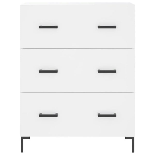 Berkfield Highboard White 69.5x34x180 cm Engineered Wood