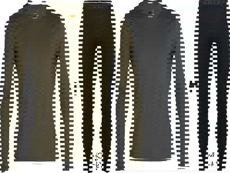 Icebreaker Men's Merino 200 Oasis Crew Base Layer COMBO