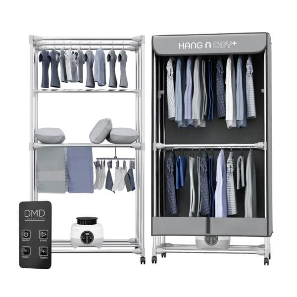 DMD Collective Hang'n'Dry+ Electric Clothes Dryer - With Remote Control & Pegs