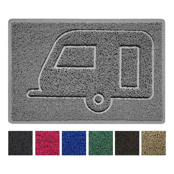 Nicoman "Caravan" Grey Spaghetti Door Mat