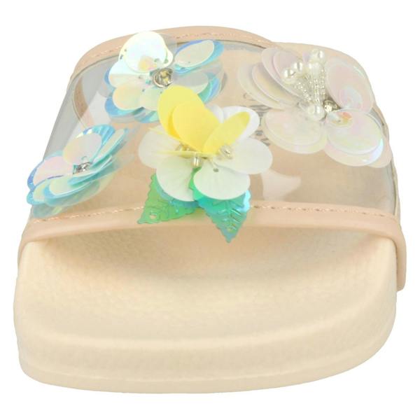 Reflex Girls Reflex Flower Embellishment Sliders
