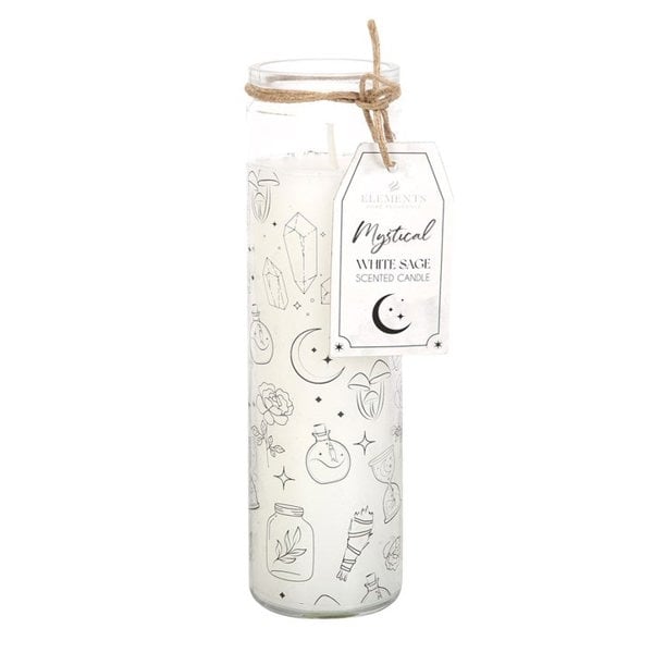 Serano Mystical White Sage Tube Candle