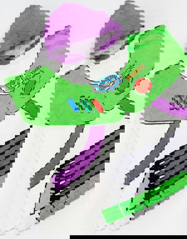 Disney Boys Multicoloured Buzz Lightyear Poncho Towel (One Size)