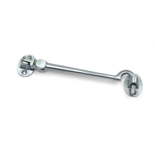 Satin Chrome on Solid Brass Cabin Hook