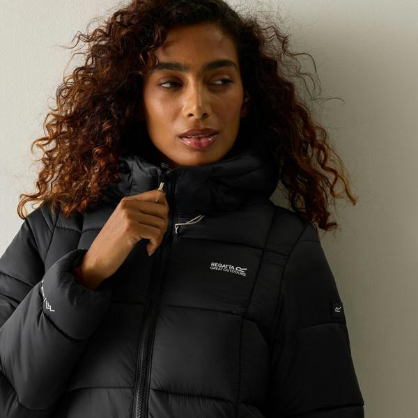 Regatta Womens/Ladies Eyre Padded Jacket - Black - 